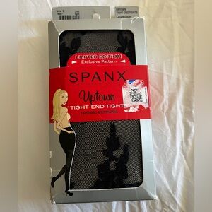SPANX Limited Edition Black Uptown BodyShaping Tights Size D